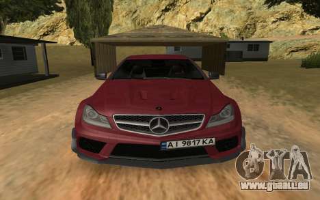 Mercedes-Benz AMG C63 Coupé für GTA San Andreas