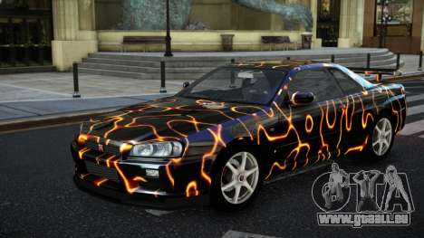 Nissan Skyline R34 GT-R NF-E S9 für GTA 4