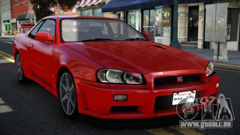 Nissan Skyline R34 GTR UL für GTA 4