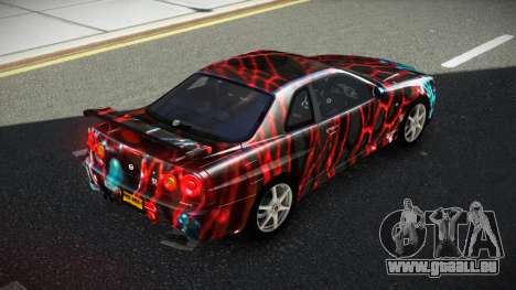 Nissan Skyline R34 GT-R NF-E S6 für GTA 4