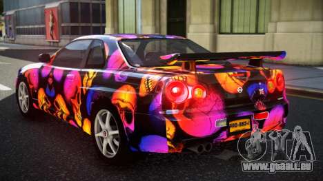 Nissan Skyline R34 GT-R NF-E S13 pour GTA 4