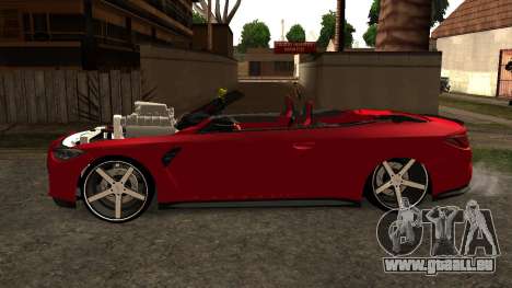 Bmw M4 G82 Cabrio Modifié pour GTA San Andreas