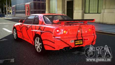 Nissan Skyline R34 GT-R NF-E S5 pour GTA 4