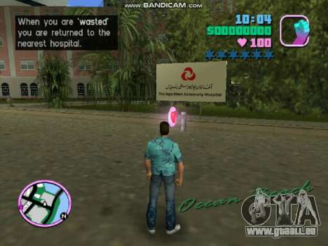 Hôpital Agha Khan du Pakistan Mod pour GTA Vice City