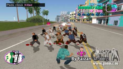 Töte Peds in der Nähe für GTA Vice City