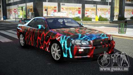 Nissan Skyline R34 GT-R NF-E S6 pour GTA 4