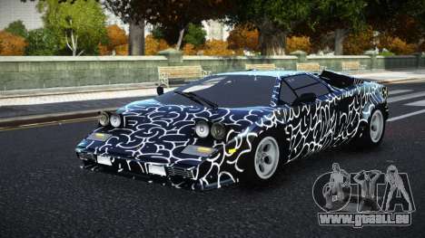 Lamborghini Countach 85th S4 pour GTA 4