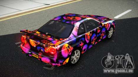 Nissan Skyline R34 GT-R NF-E S13 pour GTA 4