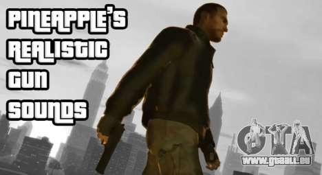 Pineapples Realistic Gun Sounds pour GTA 4