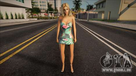 Flowers Girl Dress für GTA San Andreas