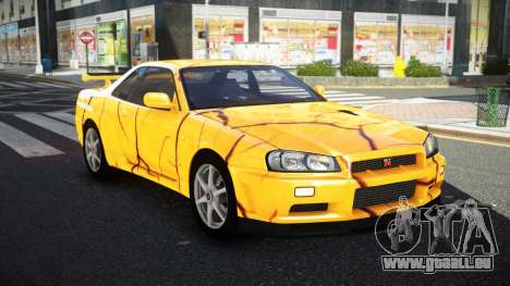 Nissan Skyline R34 GT-R NF-E S8 für GTA 4