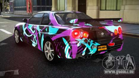 Nissan Skyline R34 GT-R NF-E S11 für GTA 4