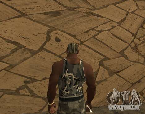 T-shirt camouflage urbain pour GTA San Andreas