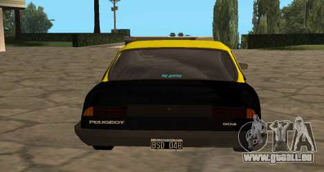 Peugeot 504 Taxi Argentino für GTA San Andreas