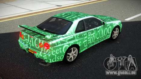 Nissan Skyline R34 GT-R NF-E S1 pour GTA 4