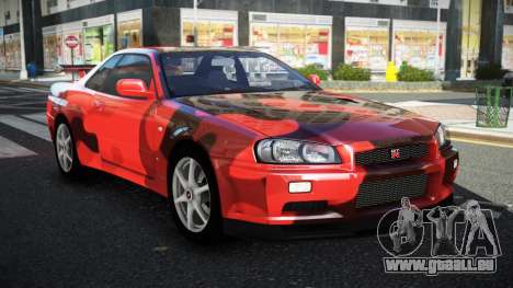 Nissan Skyline R34 GT-R NF-E S4 für GTA 4