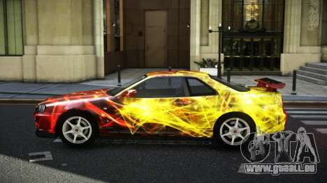 Nissan Skyline R34 GT-R NF-E S2 pour GTA 4