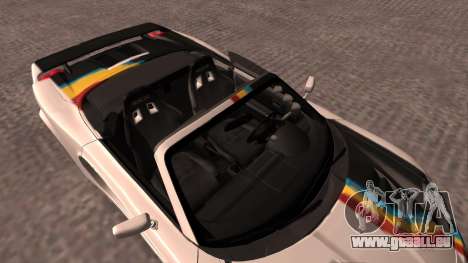 Toyota MR2 Verslide (plaque pakistanaise) pour GTA San Andreas