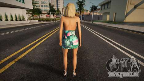 Flowers Girl Dress für GTA San Andreas