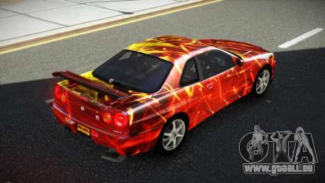 Nissan Skyline R34 GT-R NF-E S2 pour GTA 4