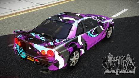 Nissan Skyline R34 GT-R NF-E S11 pour GTA 4