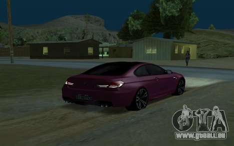 BMW M6 coupé 2014 pour GTA San Andreas