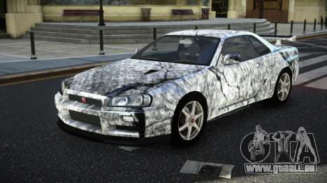 Nissan Skyline R34 GT-R NF-E S7 pour GTA 4