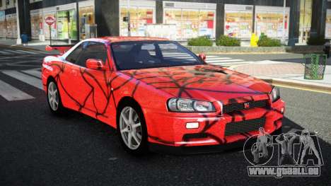 Nissan Skyline R34 GT-R NF-E S5 pour GTA 4