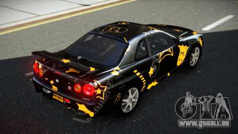 Nissan Skyline R34 GT-R NF-E S10 pour GTA 4