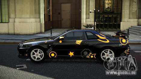 Nissan Skyline R34 GT-R NF-E S10 für GTA 4