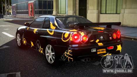 Nissan Skyline R34 GT-R NF-E S10 pour GTA 4