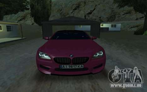 BMW M6 Coupé 2014 für GTA San Andreas