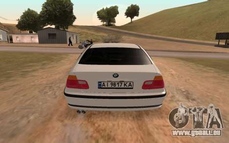 BMW M3 E46 (berline) pour GTA San Andreas