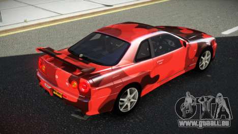 Nissan Skyline R34 GT-R NF-E S4 pour GTA 4