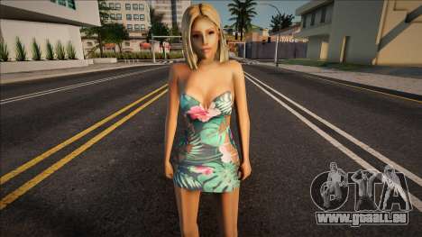 Flowers Girl Dress für GTA San Andreas