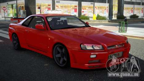 Nissan Skyline R34 TJ pour GTA 4