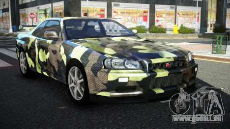 Nissan Skyline R34 GT-R NF-E S3 pour GTA 4