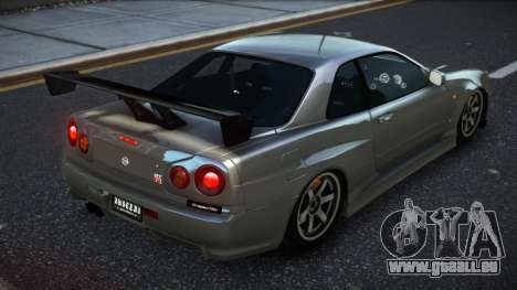 Nissan Skyline R34 GT-R 02th für GTA 4