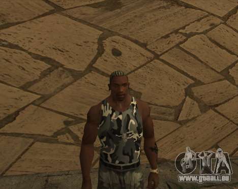 T-Shirt Urban Camouflage für GTA San Andreas