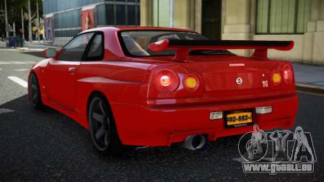 Nissan Skyline R34 TJ für GTA 4