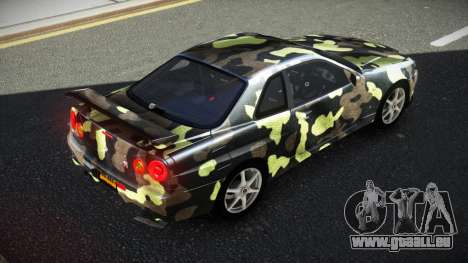 Nissan Skyline R34 GT-R NF-E S3 pour GTA 4