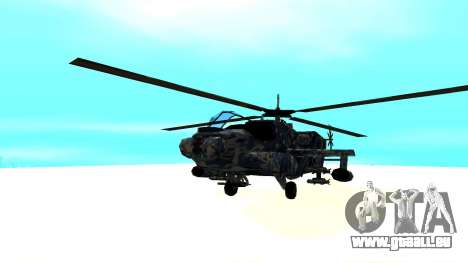 Camouflage Hunter Sky pour GTA San Andreas