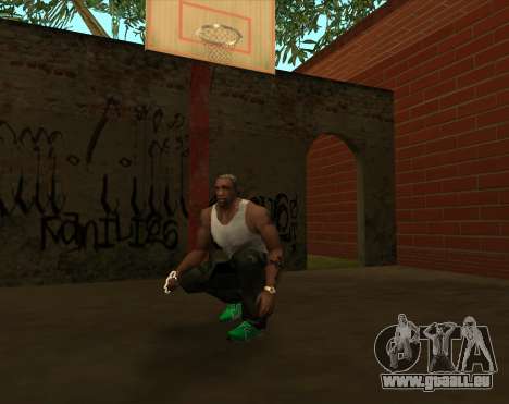 Débardeur White Grove pour GTA San Andreas