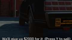 Cash for Hot Wheels pour GTA 4