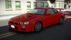 Nissan Skyline R34 GTR UL für GTA 4