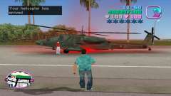 Hunter Helikopter-Lieferung für GTA Vice City