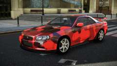 Nissan Skyline R34 GT-R NF-E S4 für GTA 4