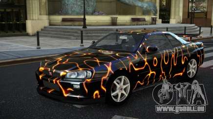 Nissan Skyline R34 GT-R NF-E S9 pour GTA 4