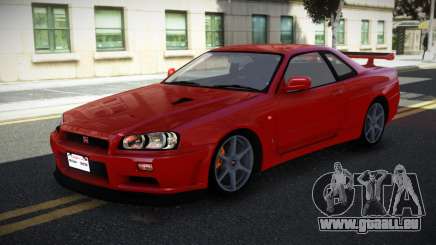 Nissan Skyline R34 GTR UL für GTA 4