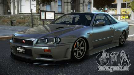 Nissan Skyline R34 GT-R 02th pour GTA 4